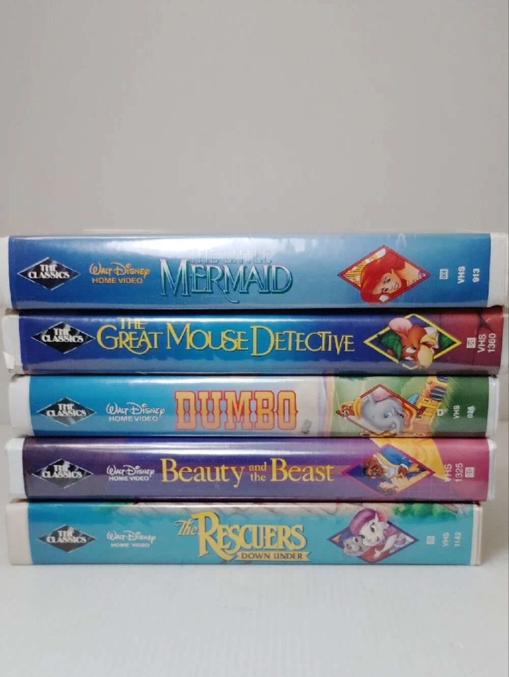 The Classic Black Diamond Walt Disney Home Videos VHS